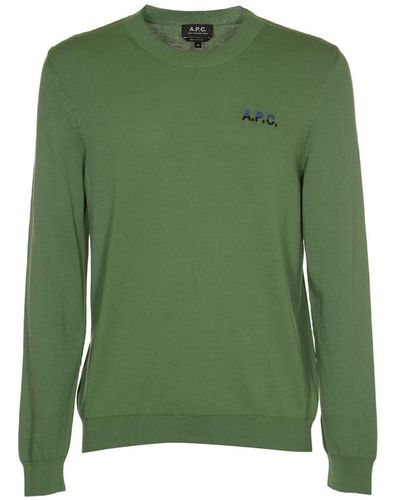 A.P.C. Apc Sweater - Green