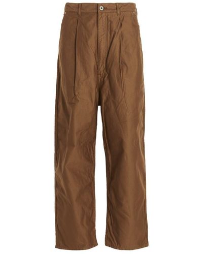 Comme des Garçons Relaxed Chinos - Brown