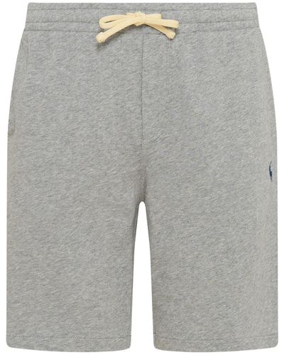 Polo Ralph Lauren Gray Cotton Bermuda Shorts