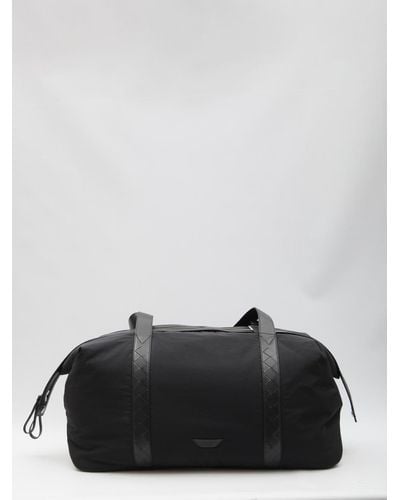 Bottega Veneta Crossroad Weekender Large Bag - Black