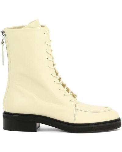 Aeyde "Max" Ankle Boots - Natural