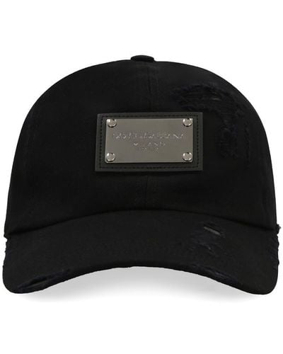 Dolce & Gabbana Logo Baseball Cap - Black