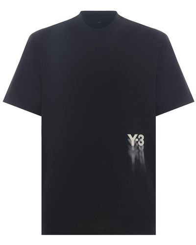Y-3 T-Shirt "Graphic" - Blue