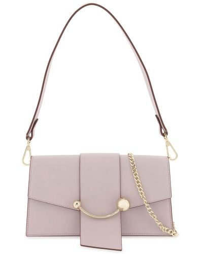Strathberry 'mini Crescent' Bag - Pink