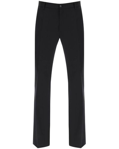 Dolce & Gabbana Flared Tailoring Trousers - Blue