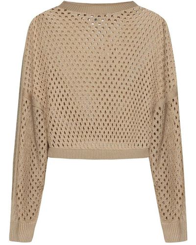 Semicouture Jumpers - Natural