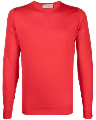 John Smedley Pullover Clothing - Red