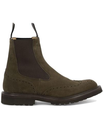 Tricker's "Henry Flint" Ankle Boots - Brown