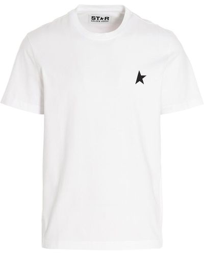 Golden Goose T-shirt 'small Star' - White