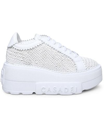 Casadei 'Nexus Hanoi' Vegan Leather Sneakers - White
