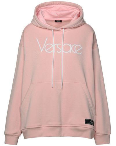 Versace Pink Cotton Sweatshirt