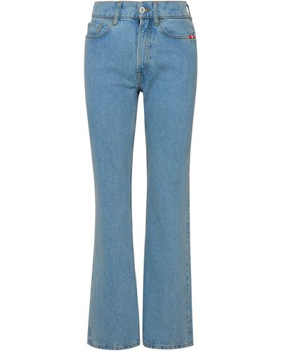 AMISH Kendall Blue Cotton Jeans