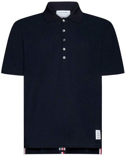 Thom Browne T-Shirts And Polos - Blue