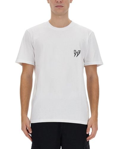 Neil Barrett Double Bolt T-shirt - White