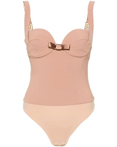 Elisabetta Franchi Bodysuits - Pink