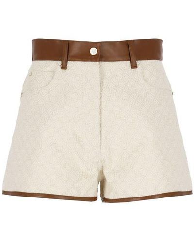 Casablancabrand Shorts Ivory - White