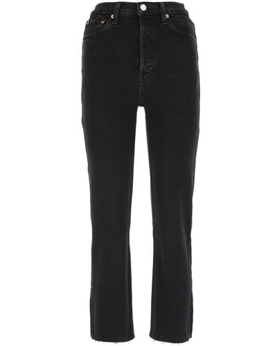 RE/DONE Pantalone Jeans-25 - Black