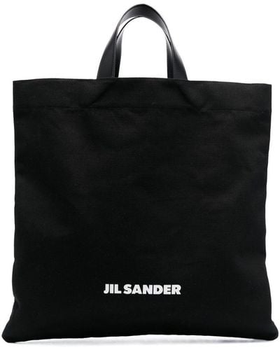 Jil Sander Medium Tote Bag - Black