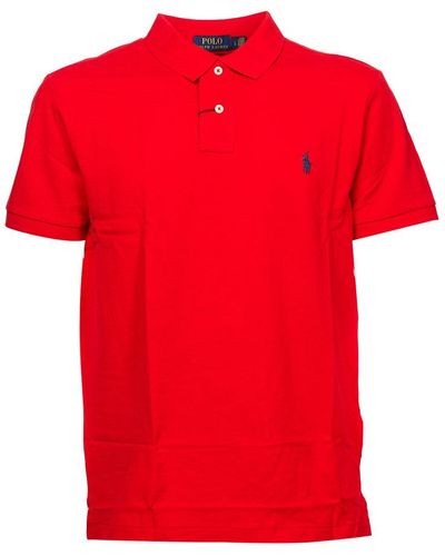 Ralph Lauren Polo Mm Men's Polo Shirt - Red