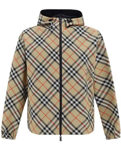 Burberry Reversible Polyester Jacket - White