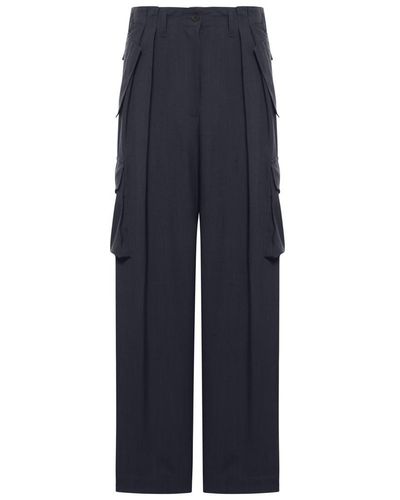 Dries Van Noten Cargo Pants - Blue