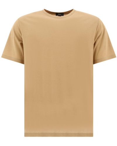 Herno Crêpe Jersey T-shirt - Natural