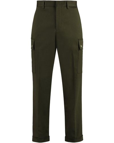 Etro Cotton Cargo-trousers - Green