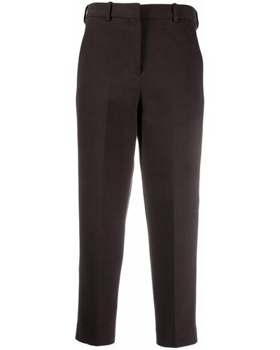 Black Circolo 1901 Pants, Slacks and Chinos for Women | Lyst