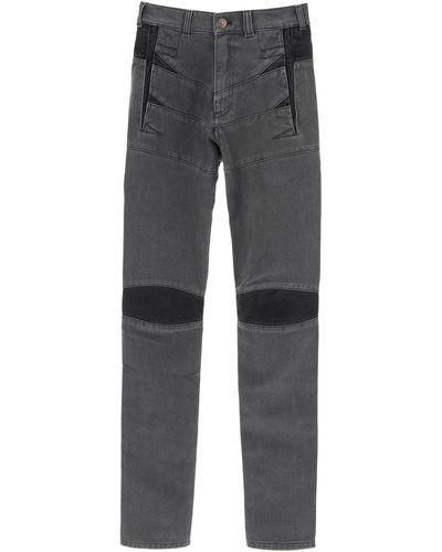 KENZO Straight Jeans - Gray