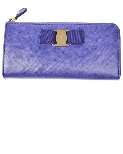 Ferragamo Wallet - Purple