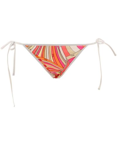 Emilio Pucci Iride Print Bikini Briefs - Pink