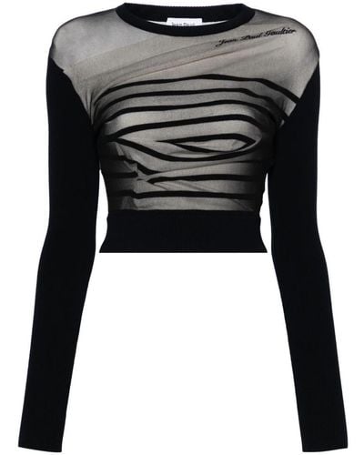 Jean Paul Gaultier Sweater - Black