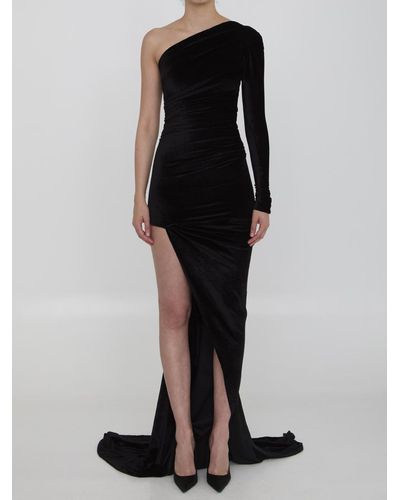 Balenciaga Asymmetric Dress - Black