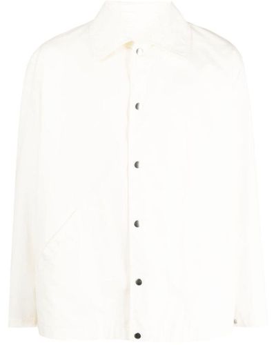 Jil Sander Logo Jacket - White
