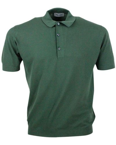 John Smedley T-Shirts And Polos - Green