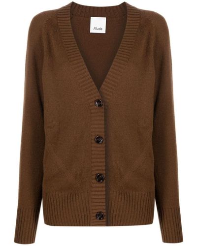 Allude Jumpers Brown