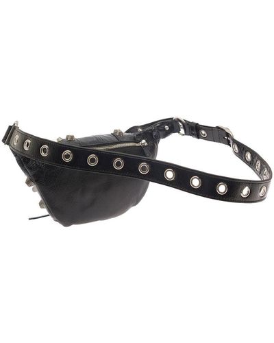Balenciaga Cag Belt Bag S - Black