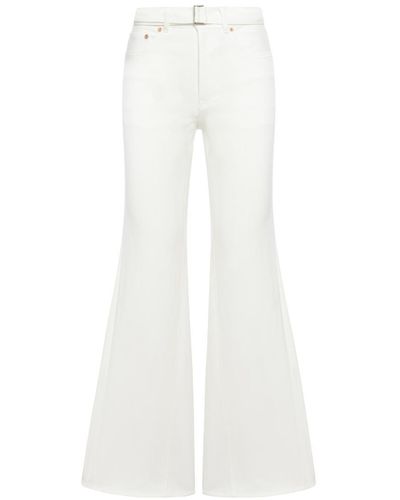 Sacai Jeans - White