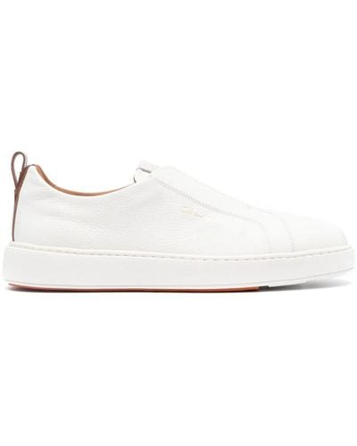 Santoni Victor Trainers Shoes - White