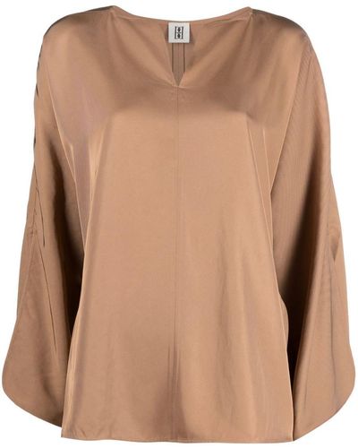 By Malene Birger Calias Shirts Clothing - Brown