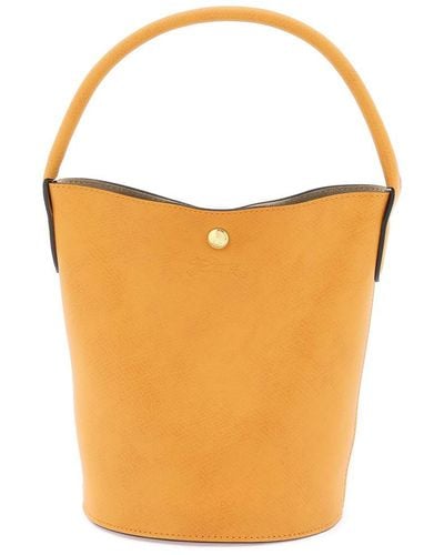 Longchamp Épure S Bucket Bag - Orange