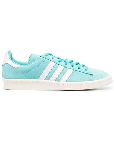 adidas 80s Leather Trainers - Blue