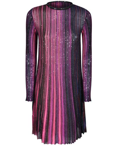 Missoni Dresses - Purple