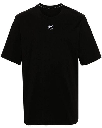 Marine Serre T-Shirts And Polos - Black