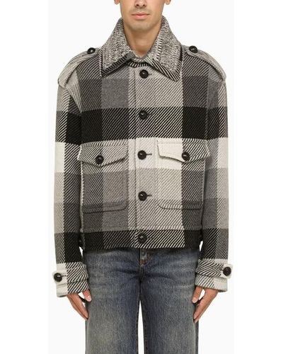 Etro Wool Coat - Grey