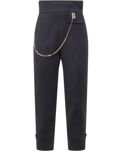 The Seafarer Audrey Pants With Chain - Blue