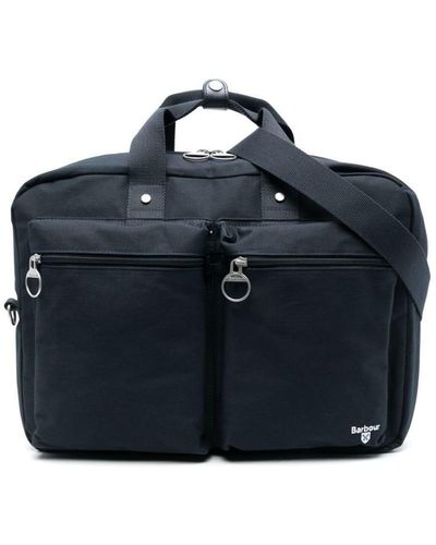 Barbour Cascade Multiway Laptop Bag Bags - Blue