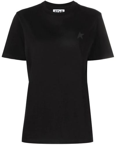 Golden Goose T-Shirts And Polos - Black