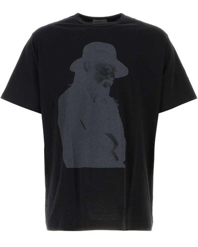 Yohji Yamamoto Pour Homme T-Shirts And Polos - Black