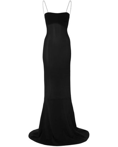 Jacquemus Long Dresses - Black